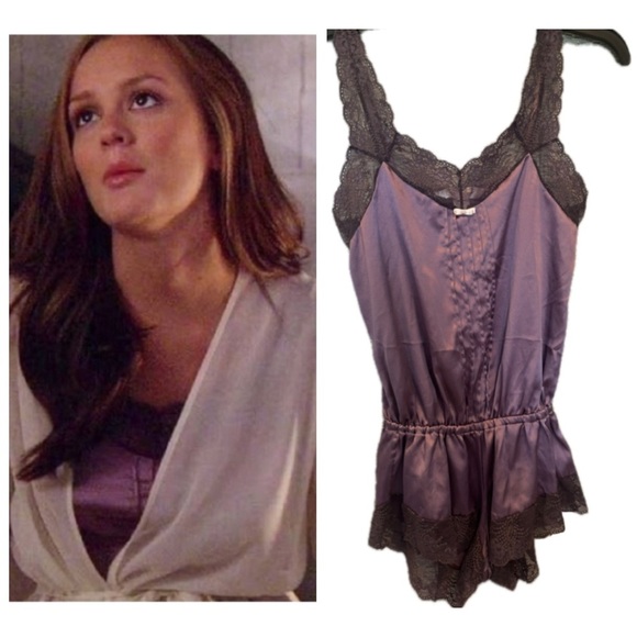 Blair Waldorf Sleepwear Blair Ladies Pajamas Gossip Girl Season Blair  Nightgown Blair Waldorf Tangerine Lace